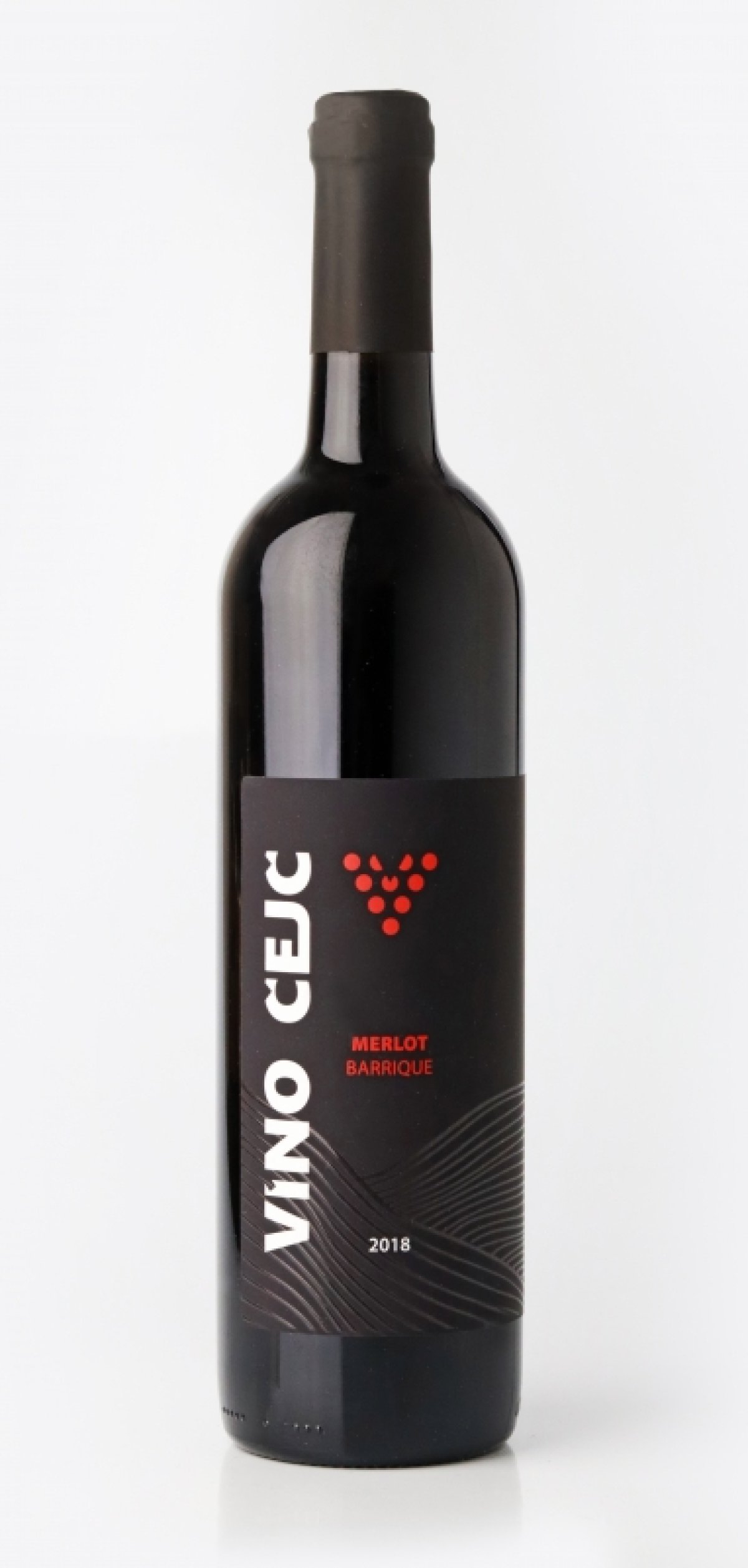 MERLOT BARRIQUE 2018 Víno Čejč